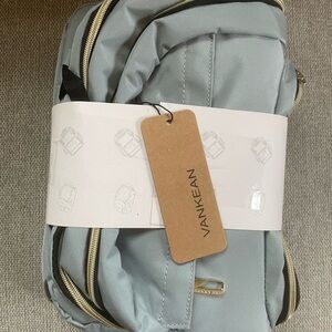 Light Blue Backpack — New with tags — 15.6 laptop